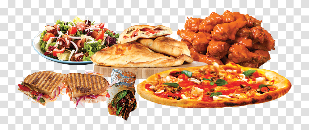 Caterer Clipart All Food Items, Pizza, Meal, Bread, Dish Transparent Png