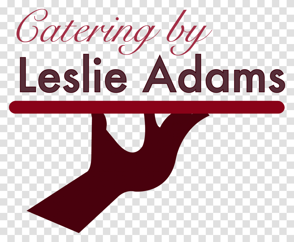 Catering By Leslie Adams Golf Le Mirage, Alphabet, Hand, Label Transparent Png