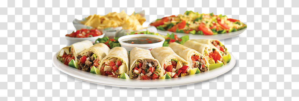 Catering Food, Burrito, Lunch, Meal, Dish Transparent Png
