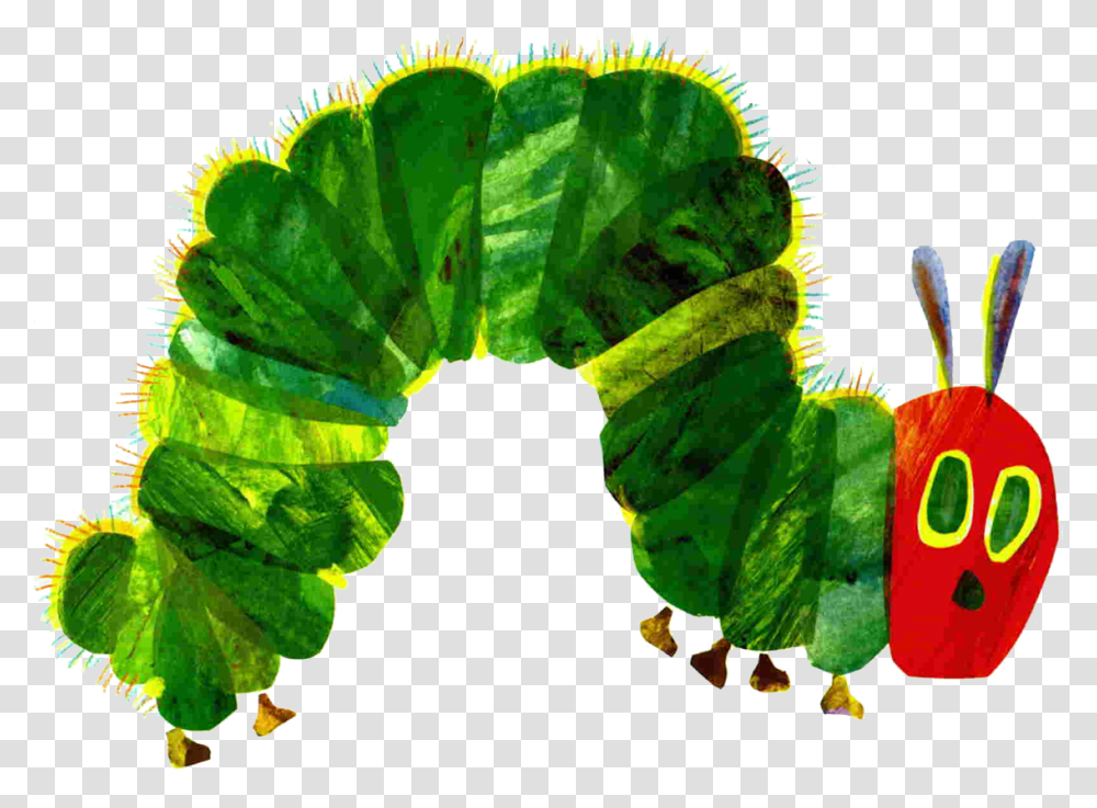 Caterpillar Background Very Hungry Caterpillar Funny, Leaf, Plant, Veins, Green Transparent Png