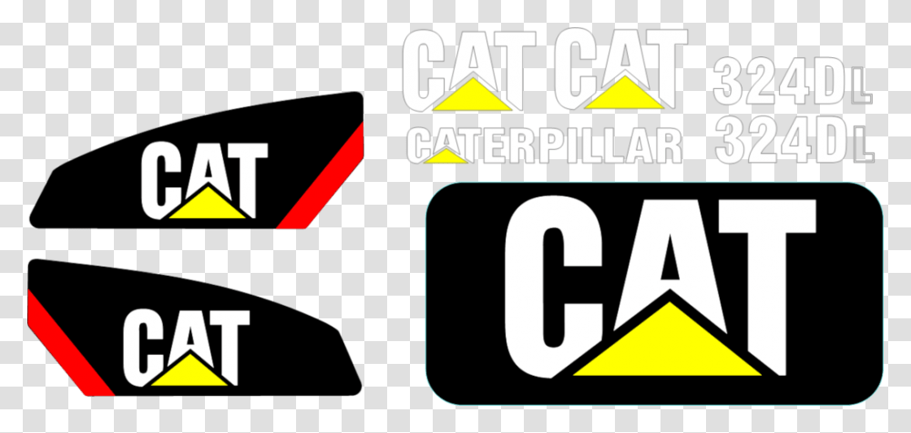 Caterpillar Decal Set All Things Equipment, Number, Scoreboard Transparent Png