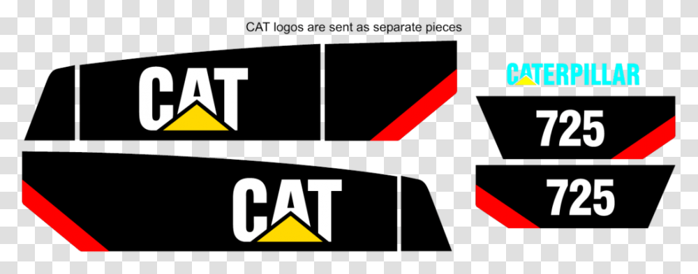 Caterpillar Decal Set All Things Equipment, Scoreboard, Car, Vehicle Transparent Png