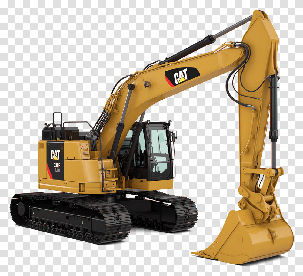 Caterpillar Excavator, Bulldozer, Tractor, Vehicle, Transportation Transparent Png