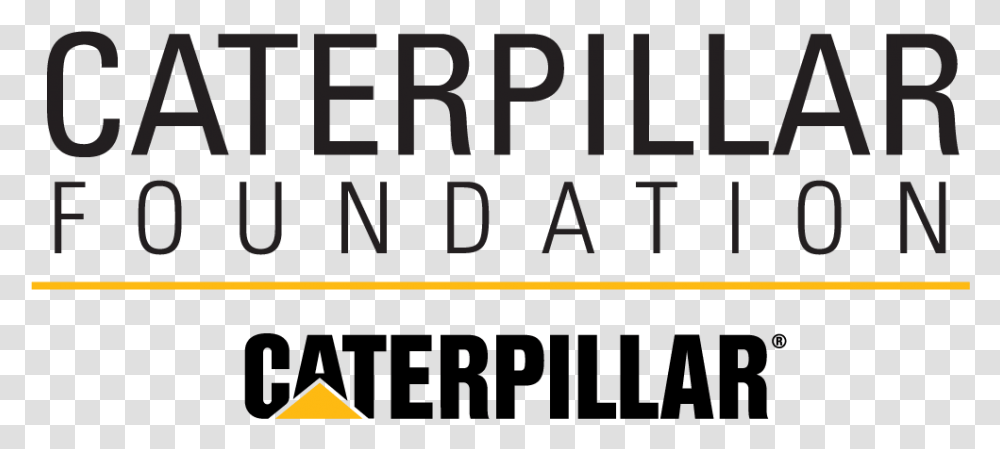 Caterpillar Foundation Logo, Number, Alphabet Transparent Png