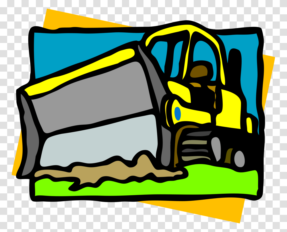 Caterpillar Inc Heavy Machinery Excavator Bulldozer Backhoe Free, Tractor, Vehicle, Transportation Transparent Png