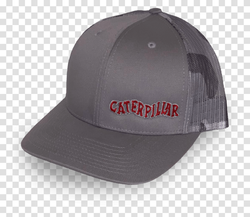 Caterpillar Logo Cap With Mesh For Baseball, Clothing, Apparel, Baseball Cap, Hat Transparent Png