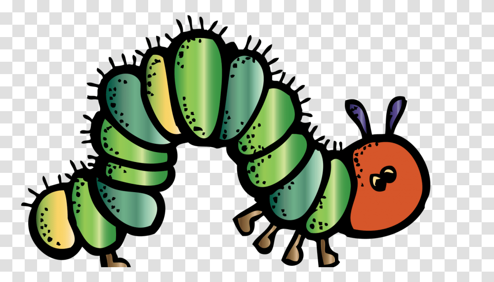 Caterpillar Melonheadz Colored Cute Clipart For My Class, Plant, Green, Fruit Transparent Png