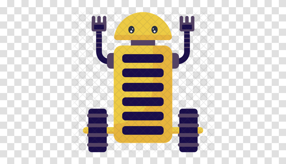 Caterpillar Robot Icon Happy, Electrical Device Transparent Png