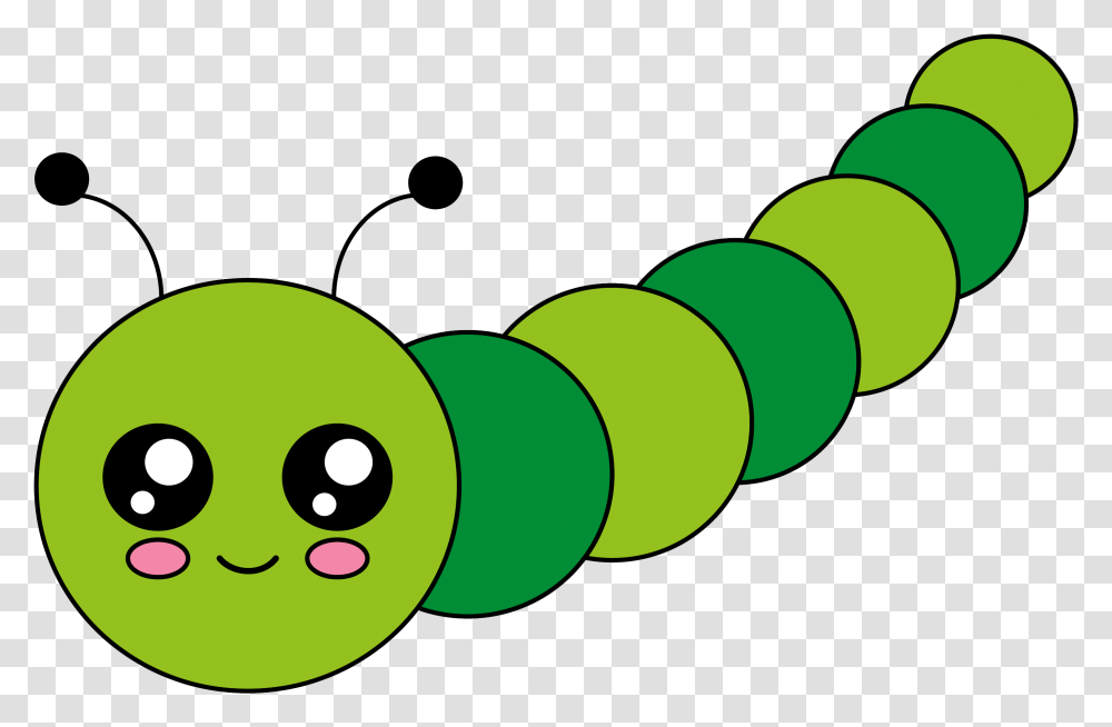 Caterpillardownload Now Cute Spider Cute Caterpillar Clipart, Green, Ball, Text, Accessories Transparent Png