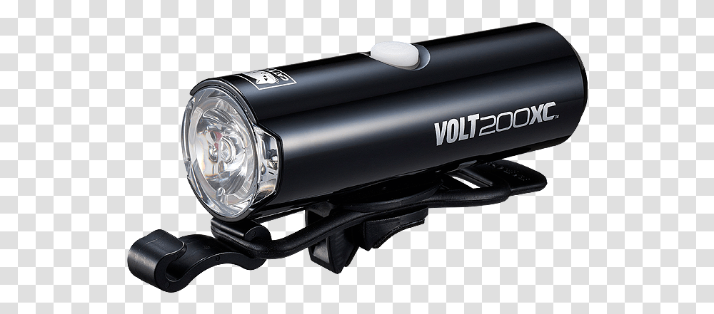 Cateye Volt 200 Xc, Light, Headlight, Bumper, Vehicle Transparent Png
