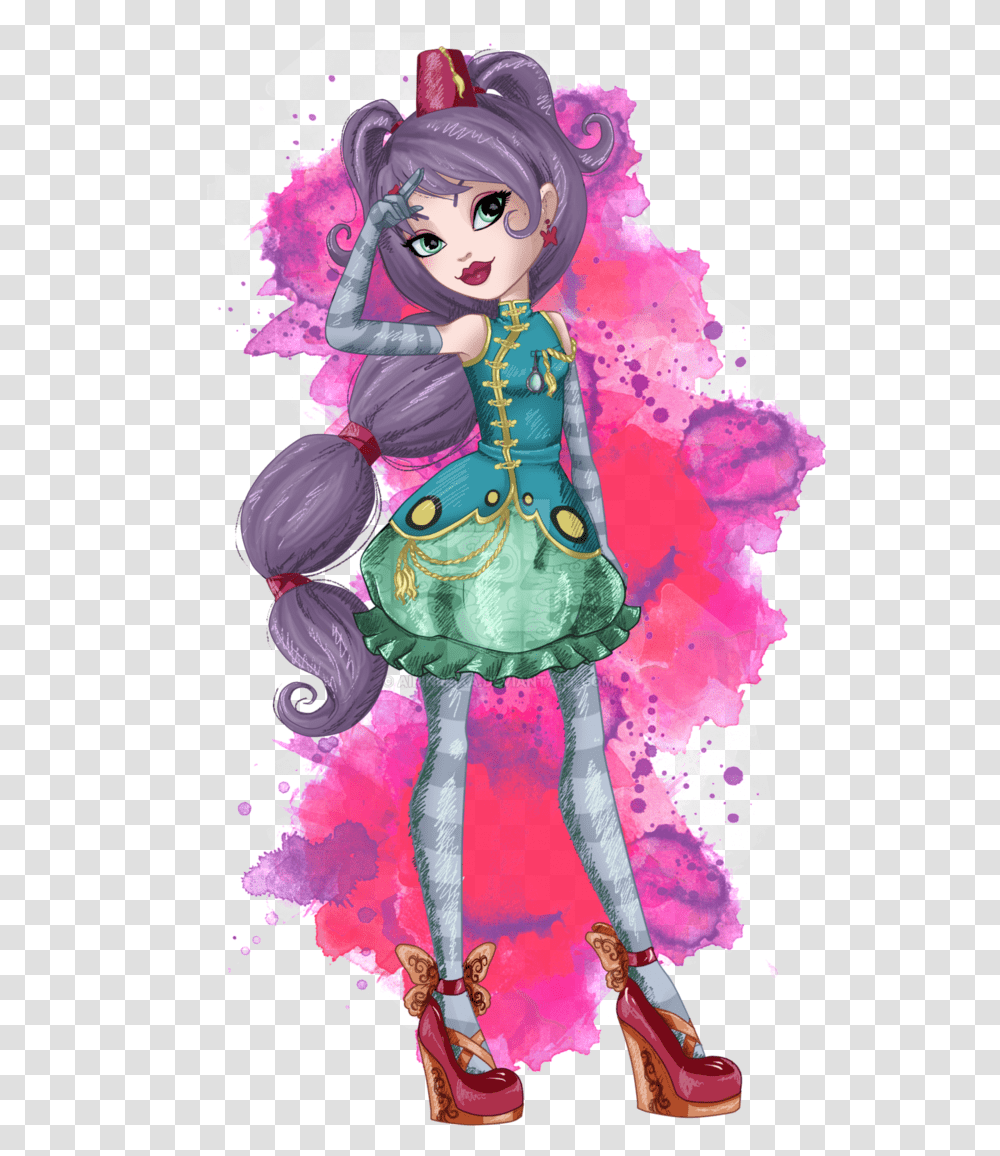 Catherine Pillar By Airinreika Alice In Wonderland Daughter Ever After High, Person, Floral Design Transparent Png