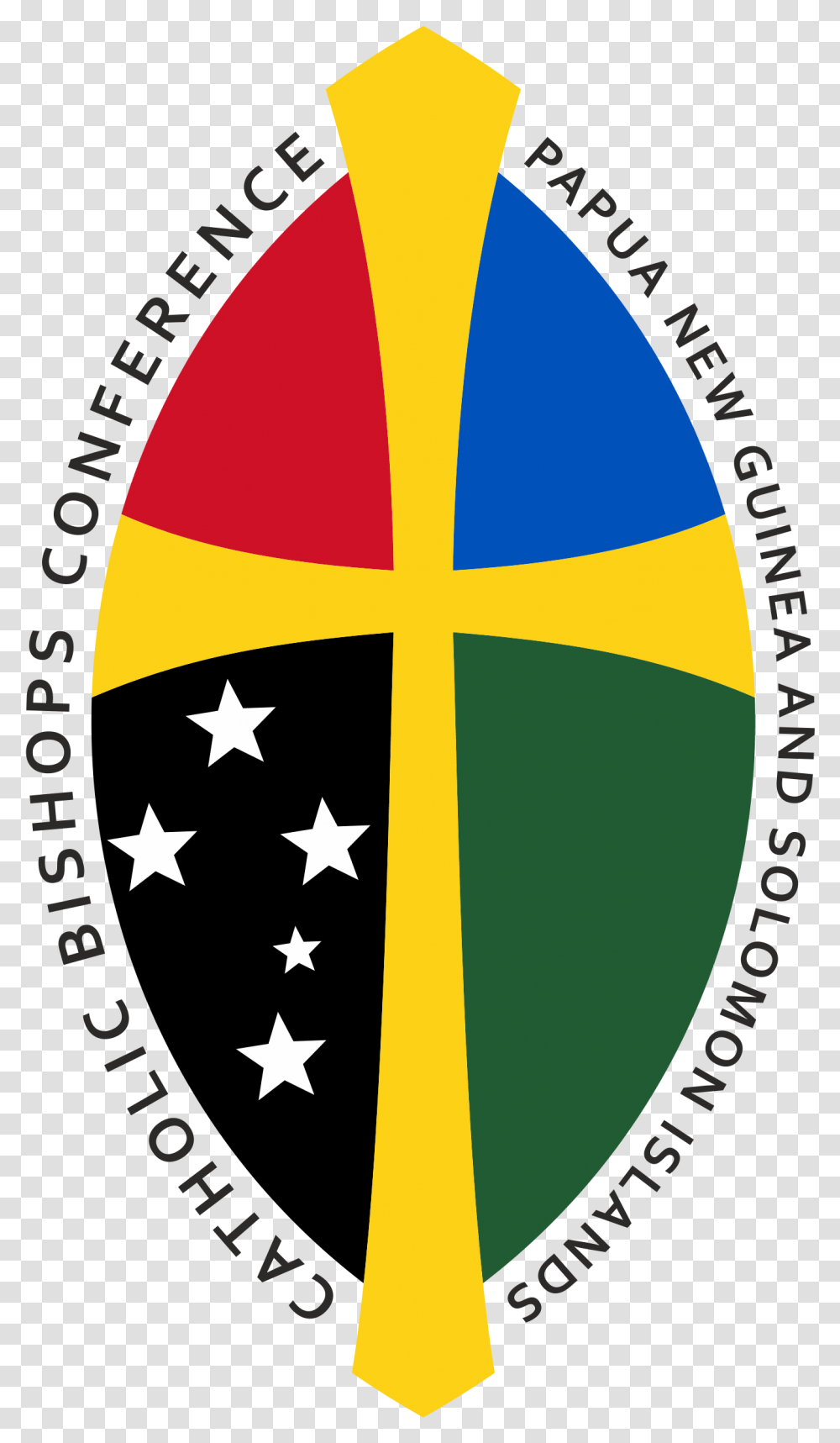 Catholic Bishops Conference Papua Emblem, Symbol, Armor, Logo, Trademark Transparent Png