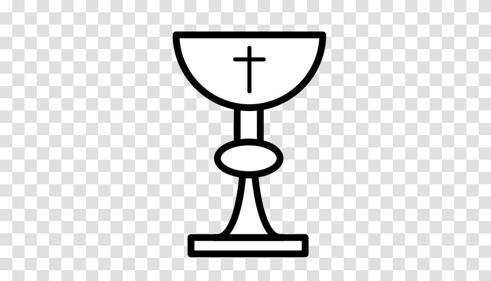 Catholic Chalice Christian Church Communion Icon, Lamp, Cross, Number Transparent Png