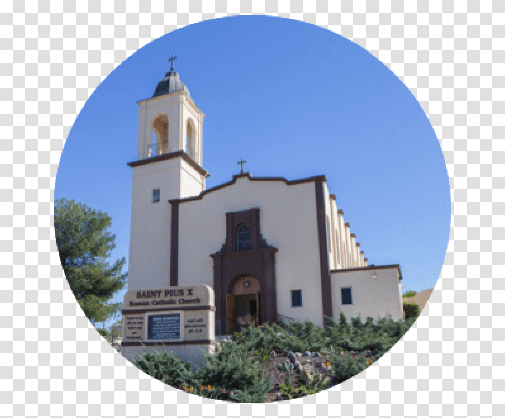 Catholic Church Near Chula Vista Ca, Bell Tower, Architecture, Building, Monastery Transparent Png