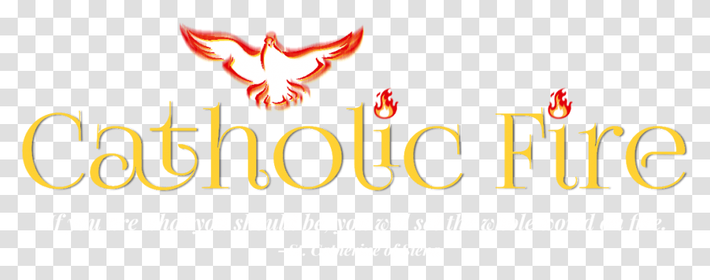 Catholic Fire Language, Text, Alphabet, Logo, Symbol Transparent Png