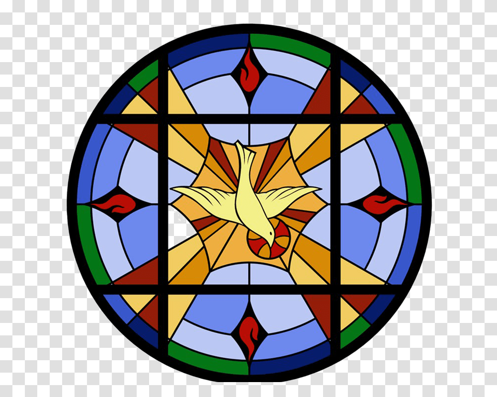 Catholic Stained Glass Window High Quality Image, Soccer Ball, Football, Team Sport Transparent Png