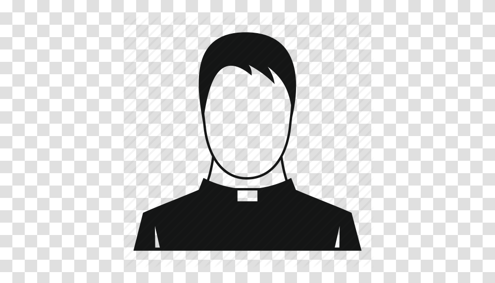 Catholicism Christian God Human Preacher Preaching Priest Icon, Silhouette, Tombstone, Hood Transparent Png