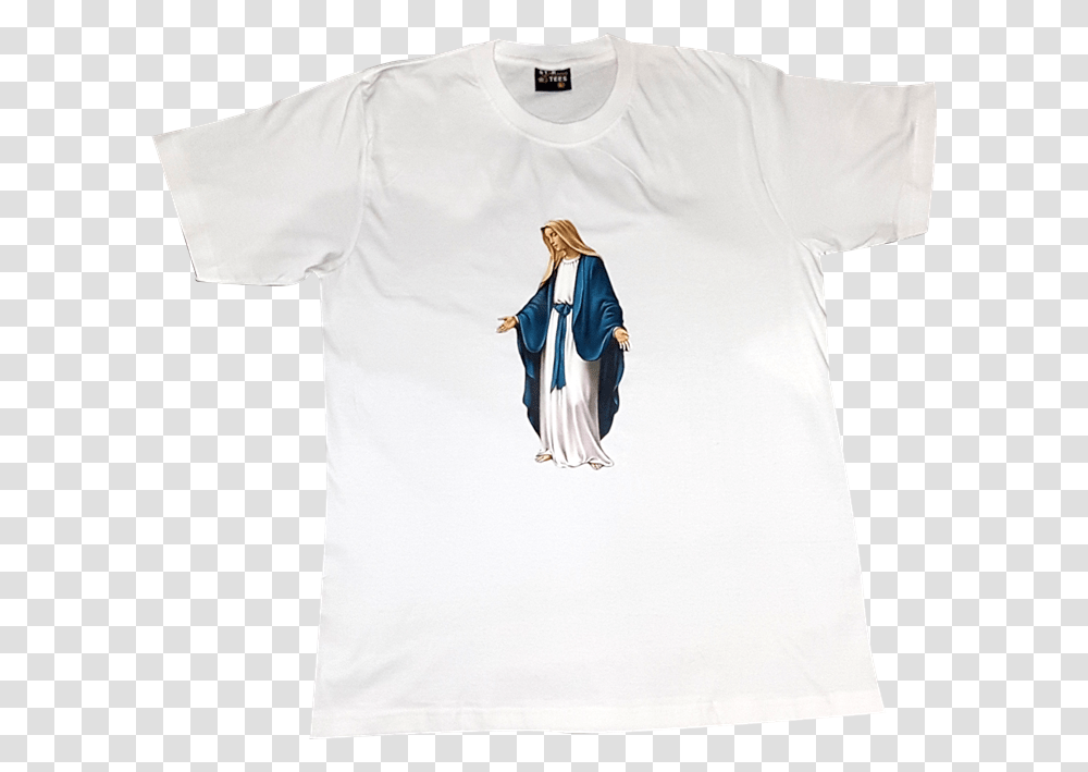 Catholicshop Our Lady Of Grace Immaculate Conception, Apparel, T-Shirt, Person Transparent Png