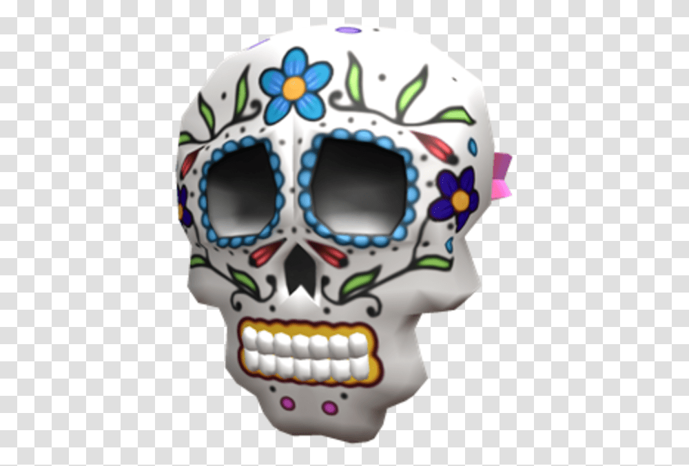 Catrin Dia De Muertos Mask Roblox, Birthday Cake, Dessert, Food, Building Transparent Png