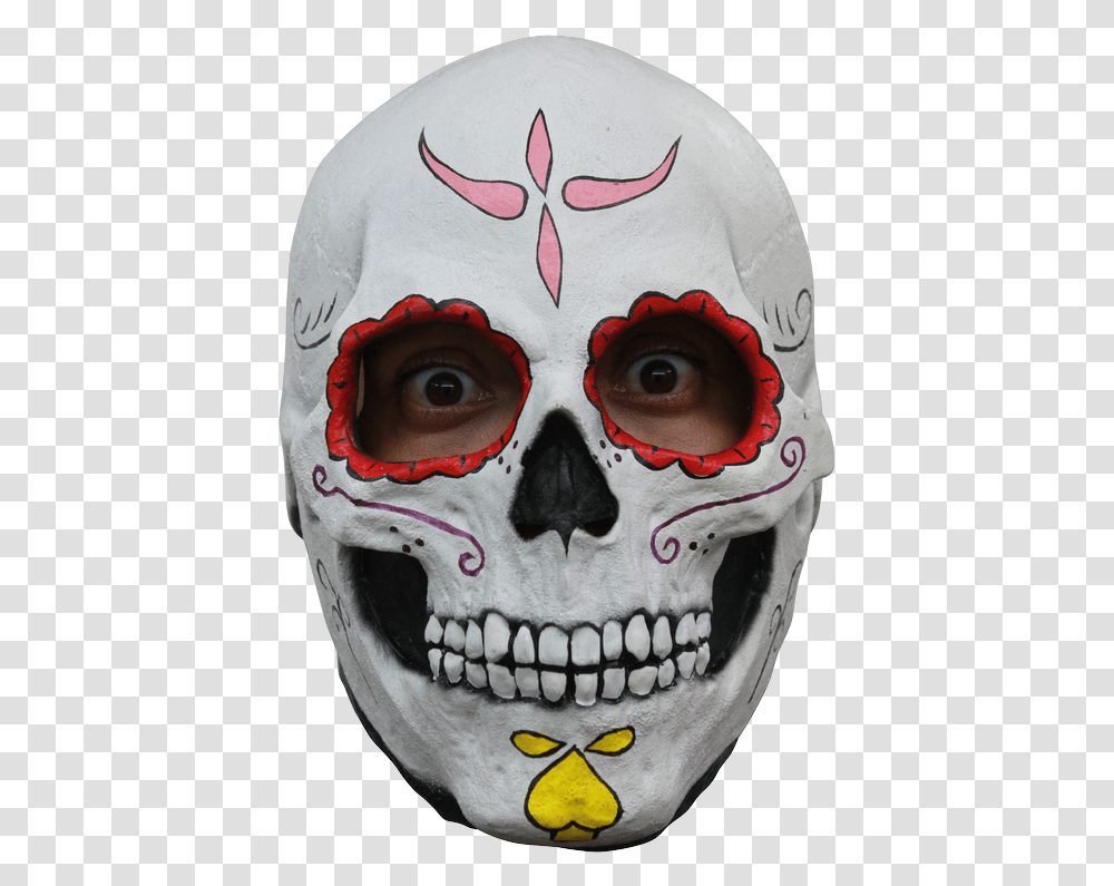 Catrina Skull Mask Queen Of The South Mask, Birthday Cake, Dessert, Food, Pet Transparent Png