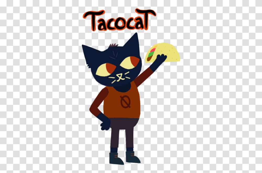 Cats And Tacos Tumblr Night In The Woods Mae Tacos, Person, Human, Poster, Advertisement Transparent Png