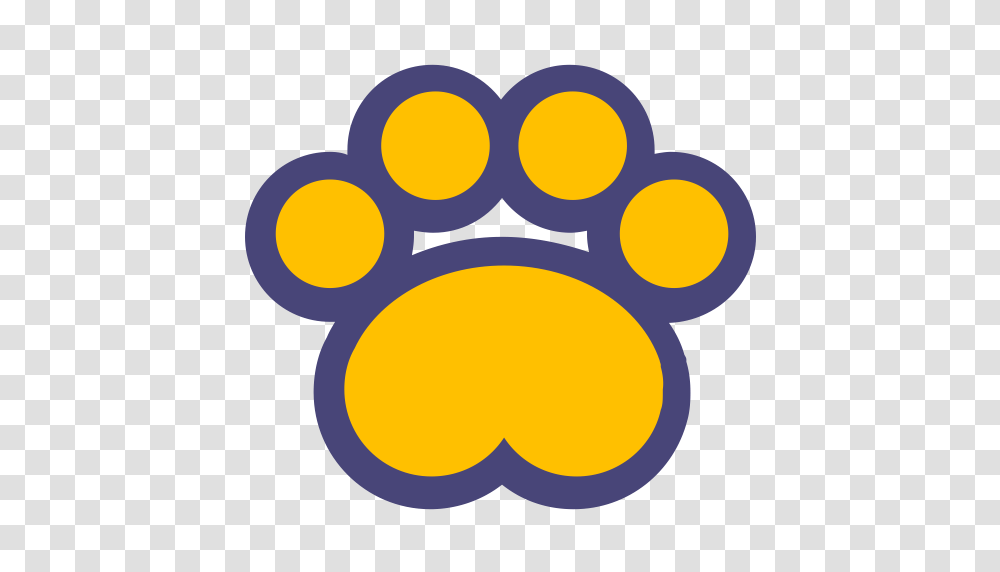 Cats Circle Color Cats Reward Icon With And Vector Format, Footprint Transparent Png