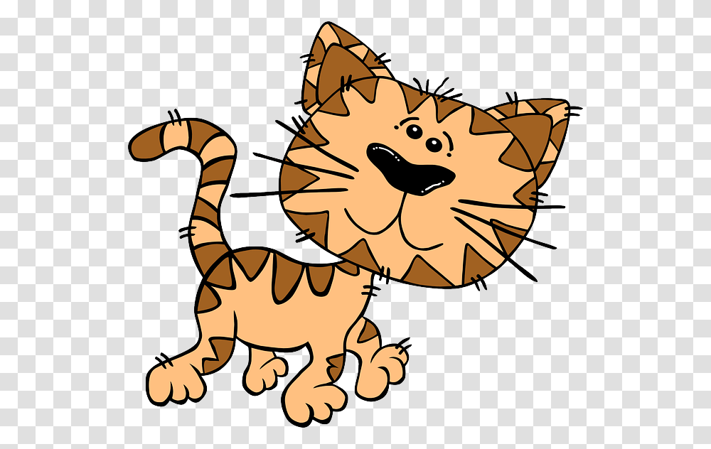 Cats Kittens Animal Cartoon Moving Walking Cute Chat Clipart, Word Transparent Png