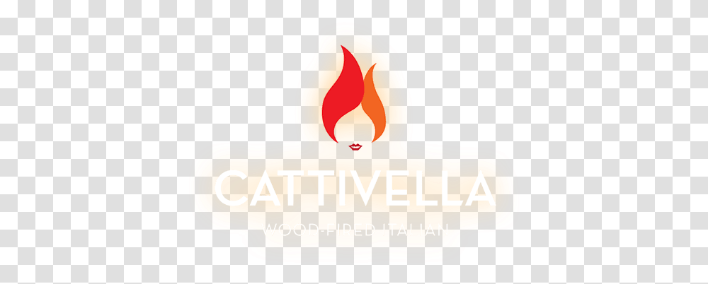 Cattivella Wood Fired Italian Graphic Design, Flame, Text, Symbol Transparent Png
