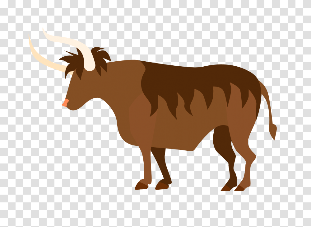 Cattle Icon, Bull, Mammal, Animal, Cow Transparent Png