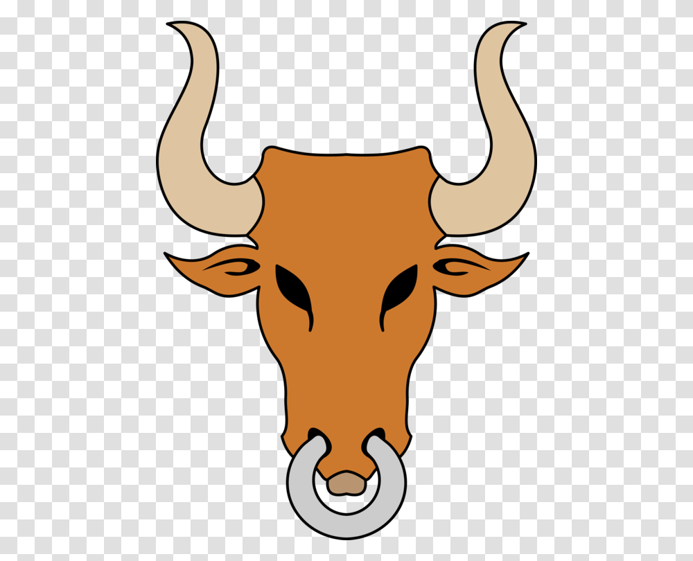Cattle Ox Bull Horn Drawing, Mammal, Animal, Buffalo, Wildlife Transparent Png