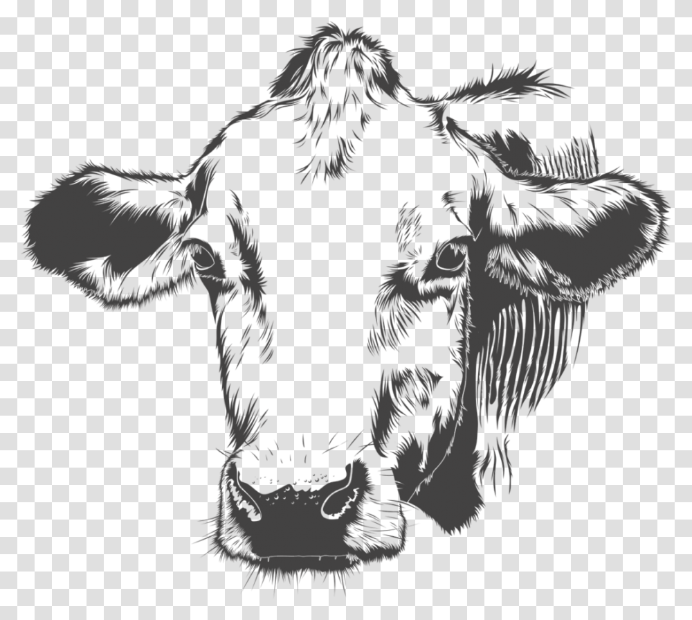 Cattle Ringworm Vaccine, Stencil, Mammal, Animal, Silhouette Transparent Png