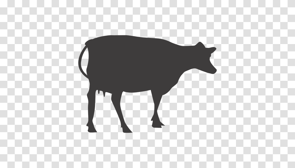 Cattle Silhouette Clip Art, Mammal, Animal, Bull, Bison Transparent Png