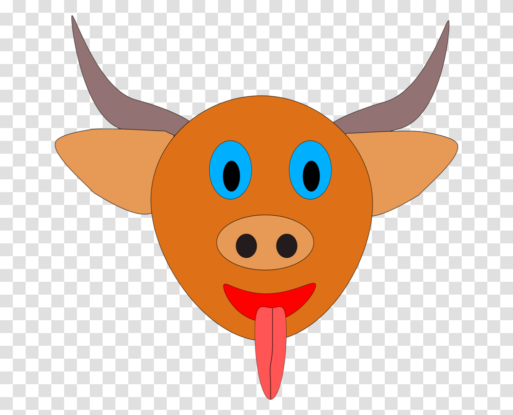 Cattle Water Ox Bull Cartoon Bull Head, Mammal, Animal, Cow, Deer Transparent Png