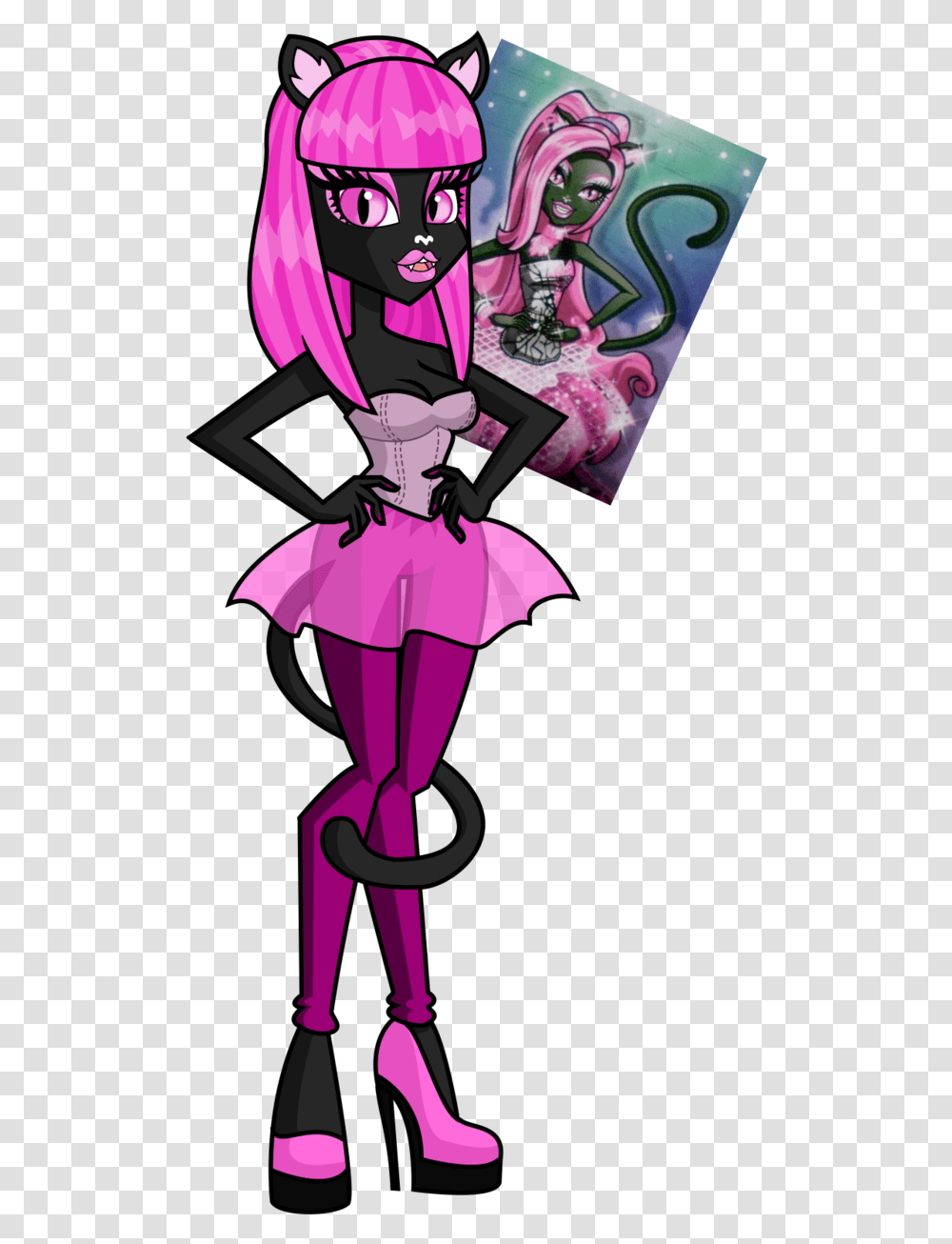 Catty Noir Monster High Characters Toy, Costume, Performer, Leisure Activities Transparent Png