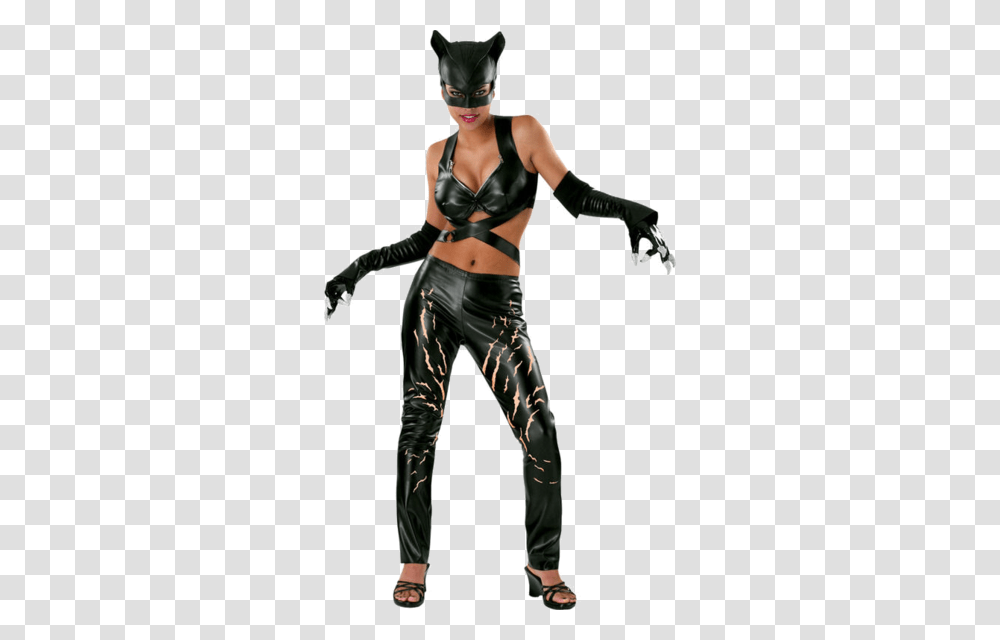 Catwoman Costumes Jokers, Person, Female, Pants Transparent Png
