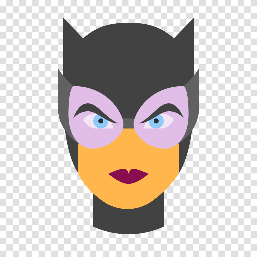 Catwoman Icon, Label Transparent Png