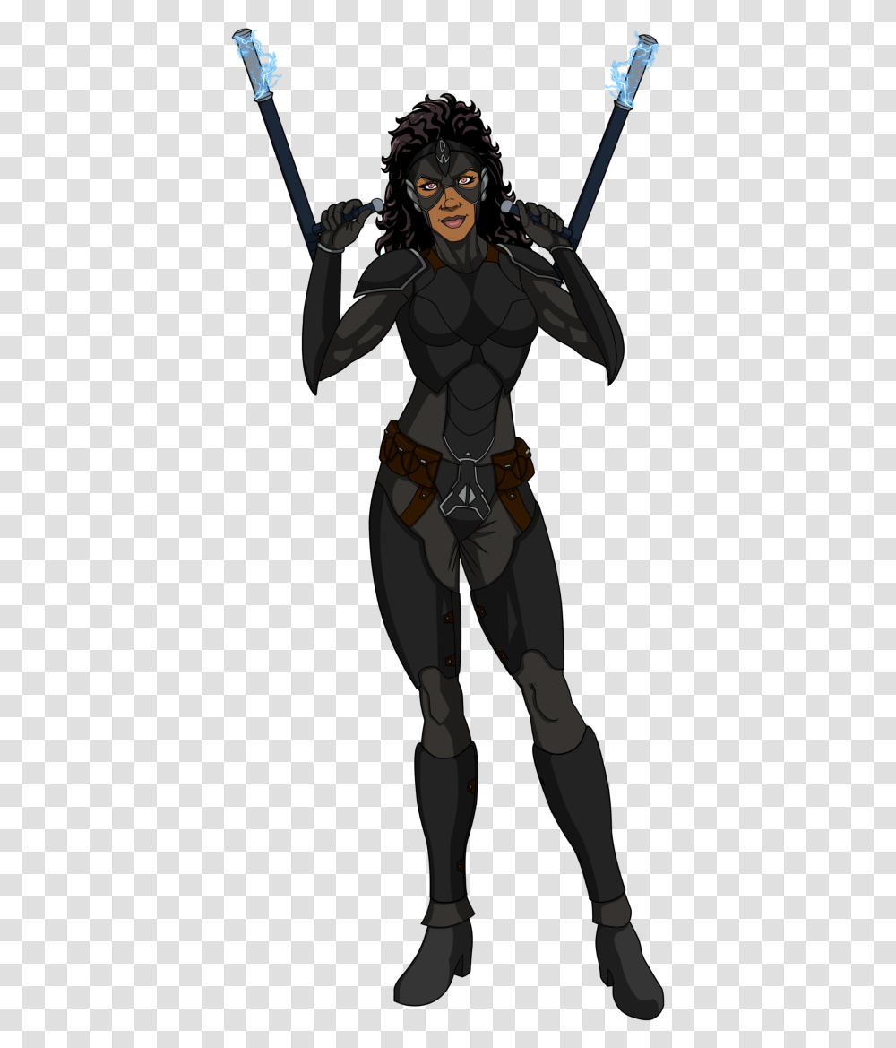 Catwoman Illustration, Person, Human, Harness, Mammal Transparent Png
