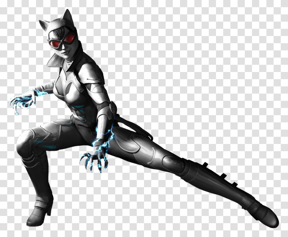 Catwoman Photos Batman Arkham City Wii U Box, Person, People, Ninja Transparent Png