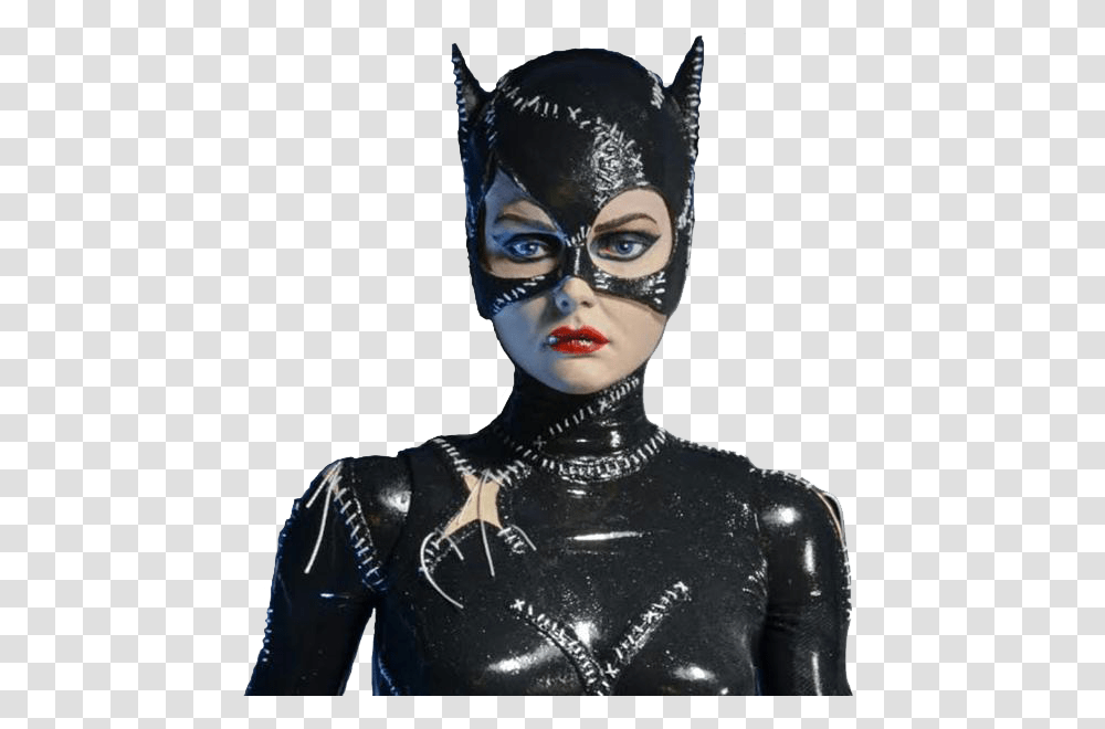 Catwoman Pics Catwoman Michelle Pfeiffer, Latex Clothing, Person, Human, Head Transparent Png