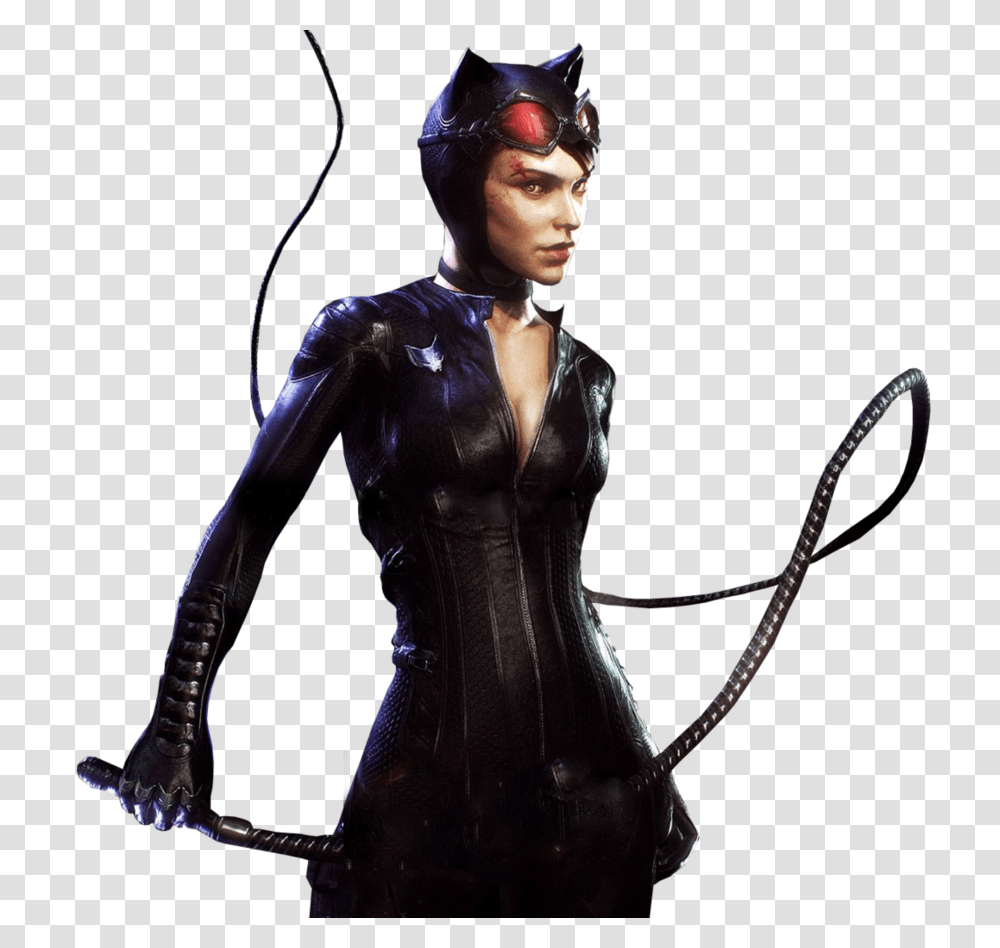 Catwoman Picture, Person, Human, Head, Latex Clothing Transparent Png