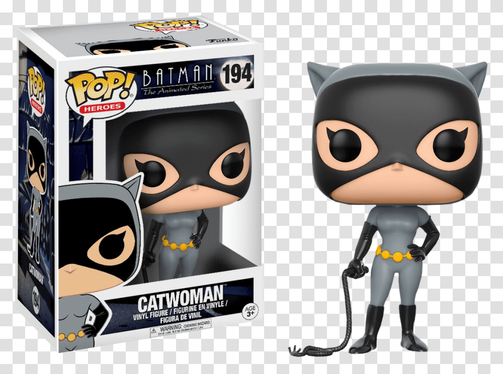 Catwoman Pop, Label, Pillow, Cushion Transparent Png