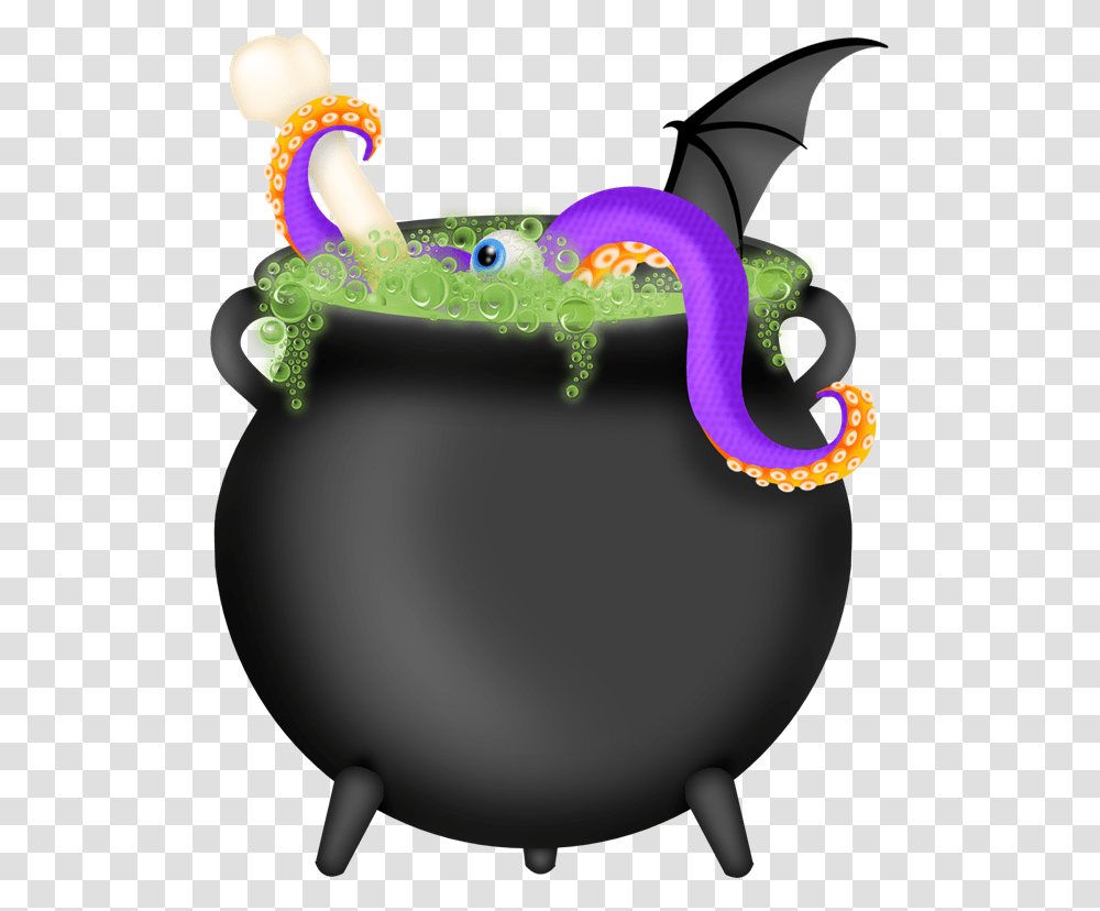 Cauldron Clipart Halloween Witches Cauldron Clipart, Toy, Animal, Sea Life Transparent Png