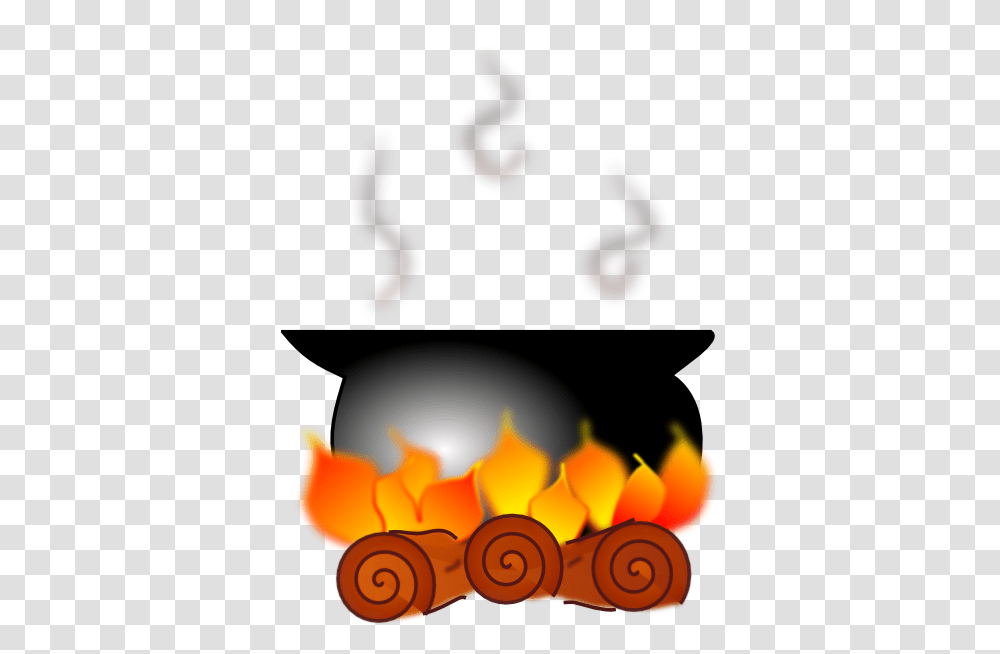 Cauldron Over Fire Clip Art, Flame Transparent Png