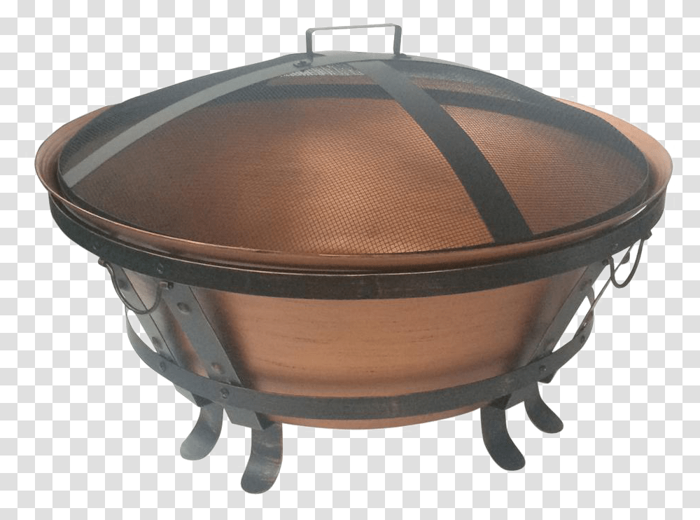 Cauldron Photo Background Background Fire Pit, Helmet, Bowl, Furniture, Bronze Transparent Png