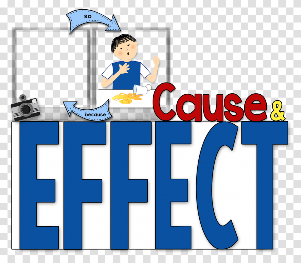 Cause And Effect Whole Word Color Simply Skilled In Second, Book, Manga, Comics Transparent Png