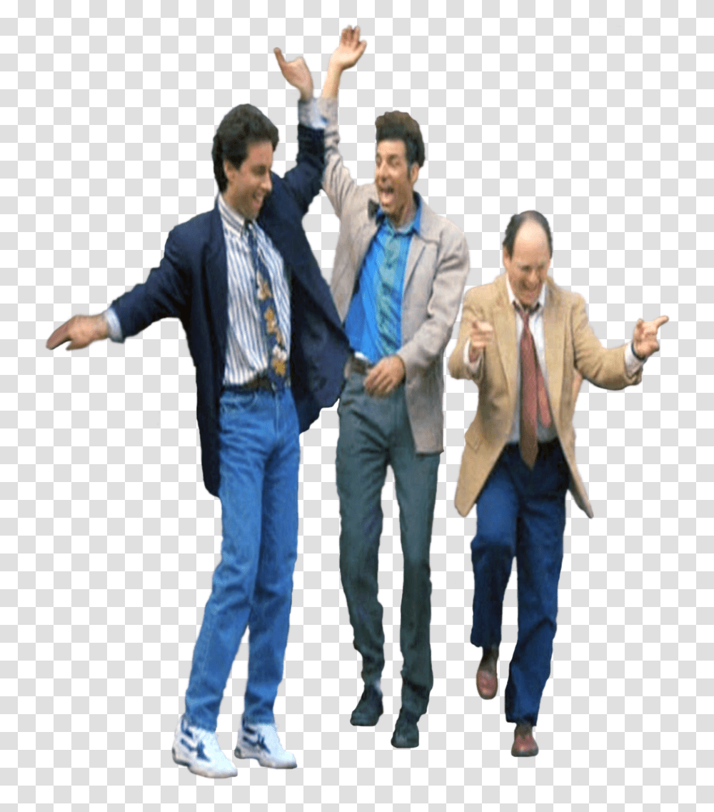 Cause The Murderer Struck Again Seinfeld, Pants, Tie, Person Transparent Png