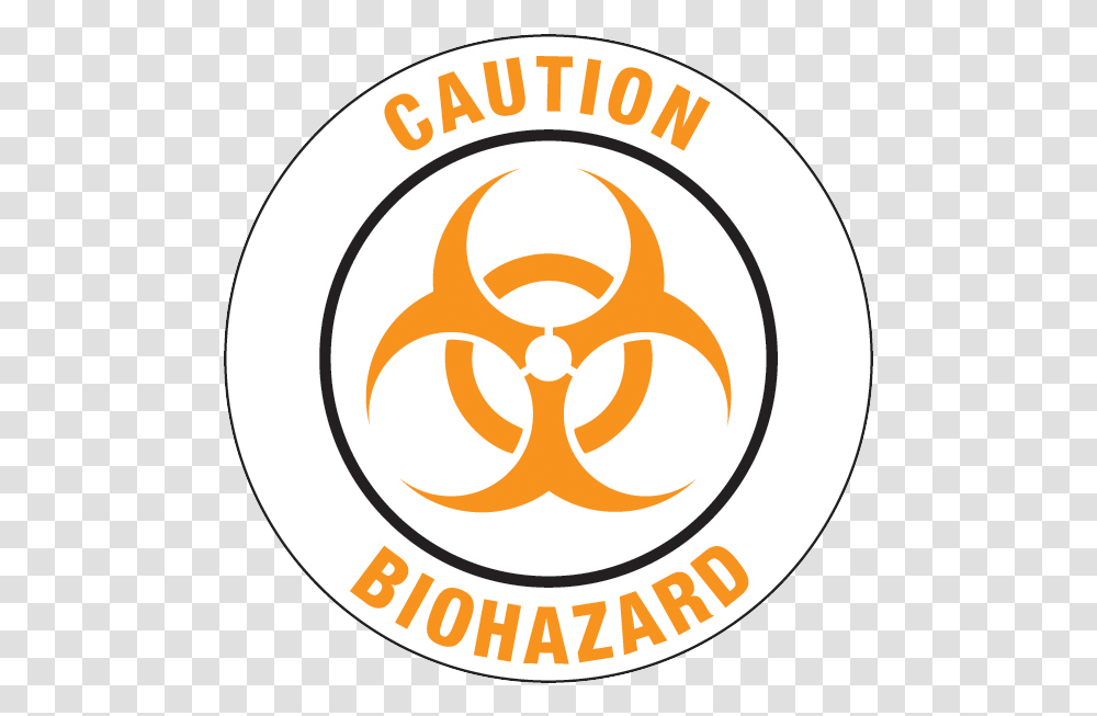 Caution Biohazard Floor Graphic Biohazard Symbol, Logo, Trademark, Badge, Emblem Transparent Png