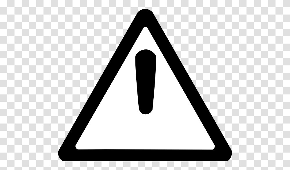 Caution Black White Clip Art, Triangle, Sign, Road Sign Transparent Png