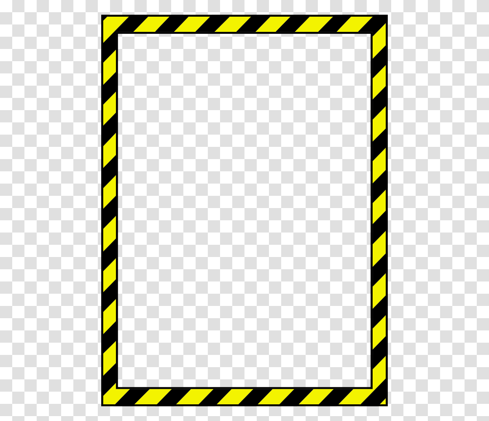 Caution Border 02, Poster, Advertisement Transparent Png