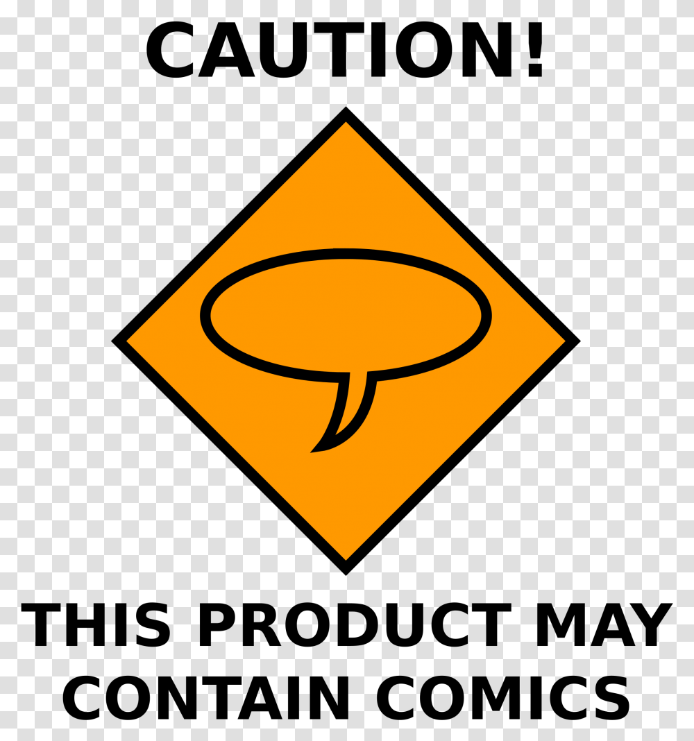 Caution Comics Clip Arts Clip Art, Sign, Light, Road Sign Transparent Png
